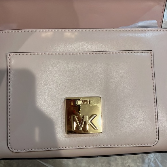 MICHAEL KORS Mindy Leather 38s0ctzl2l Chain Shoulder Bag - Picture 12 of 13